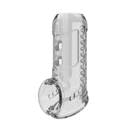 PRETTY LOVE - TRANSPARENT TEXTURED PENIS SHEATH - My naughty haven #