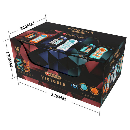 PRETTY LOVE - VICTORIA MASTURBATOR 15 PIECES - My naughty haven #