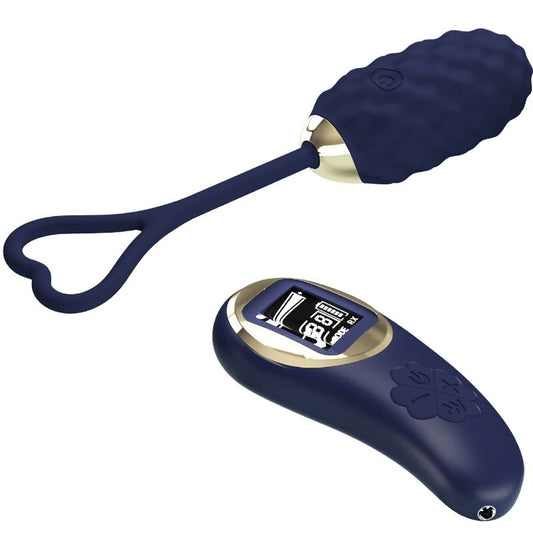 PRETTY LOVE - VIVIAN BLUE REMOTE CONTROL VIBRATING EGG - My naughty haven #