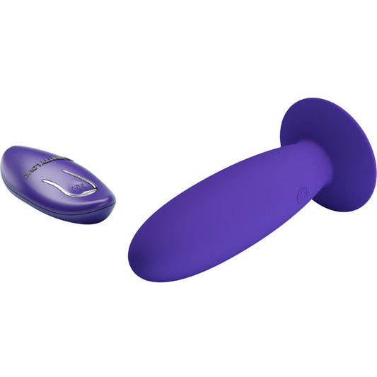 PRETTY LOVE - YOUTH PLUG ANAL VIBRATOR REMOTE CONTROL VIOLET - My naughty haven #