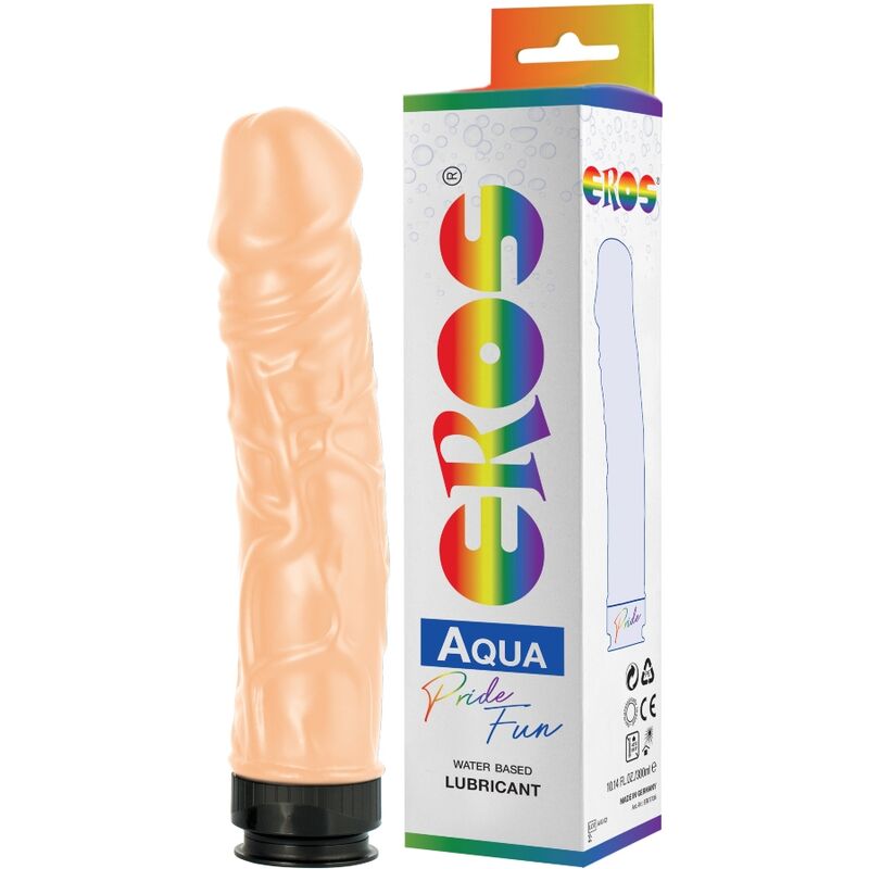 PRIDE - EROS AQUA LGBT PRIDE DILDO AND WATERBASED LUBRICANT - My naughty haven #