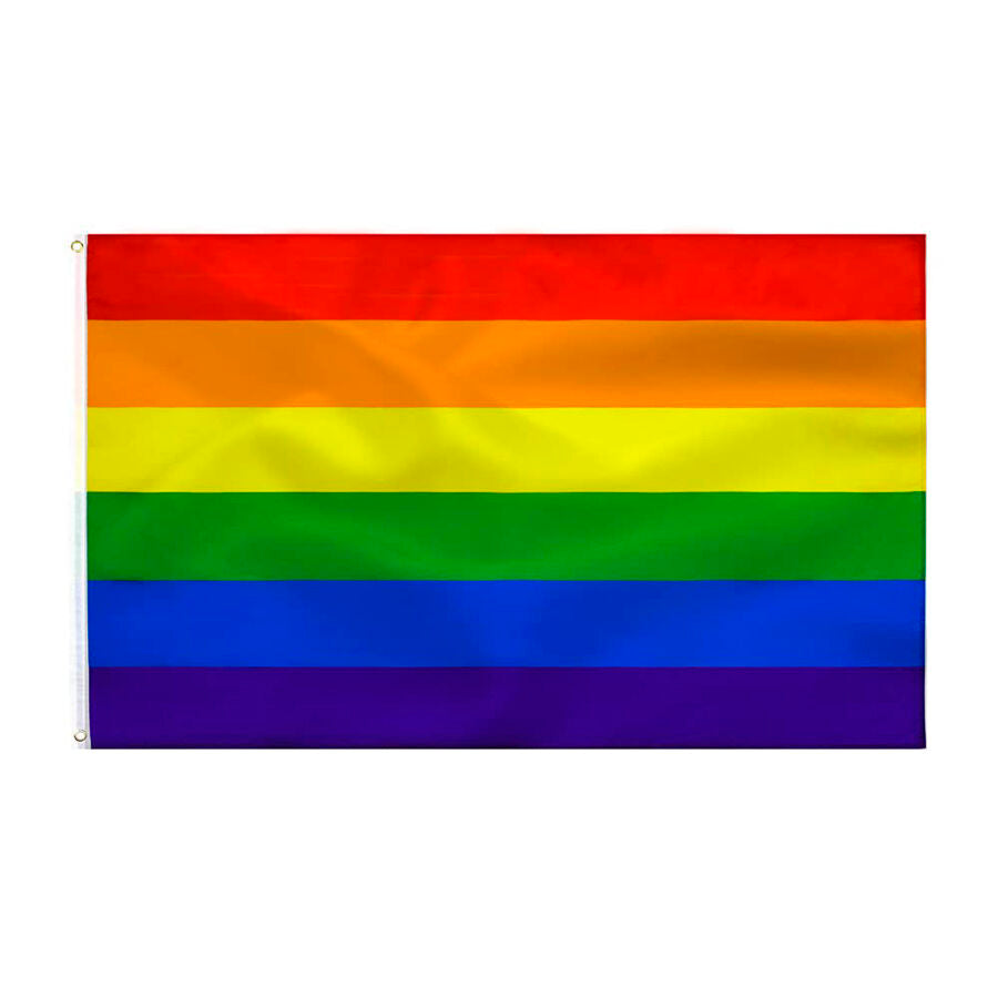 PRIDE - RAINBOW FLAG 90 X 150 CM - My naughty haven #