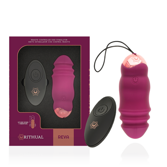 RITHUAL - REVA EGG REMOTE CONTROL UP&DOWN SYSTEM + VIBRATION - My naughty haven #