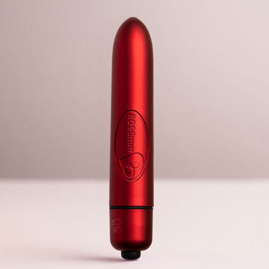 ROCKS-OFF - RO-90 SCARLET VELVET VIBRATING BULLET RED - My naughty haven #