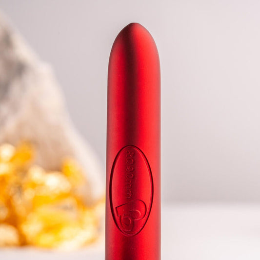 ROCKS-OFF - RO-90 SCARLET VELVET VIBRATING BULLET RED - My naughty haven #