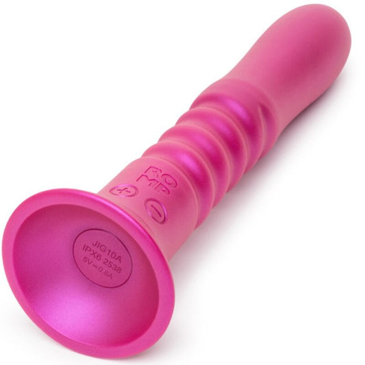 ROMP - JIGGLE UP AND DOWN VIBRATOR WITH PINK SUCTION CUP - My naughty haven #