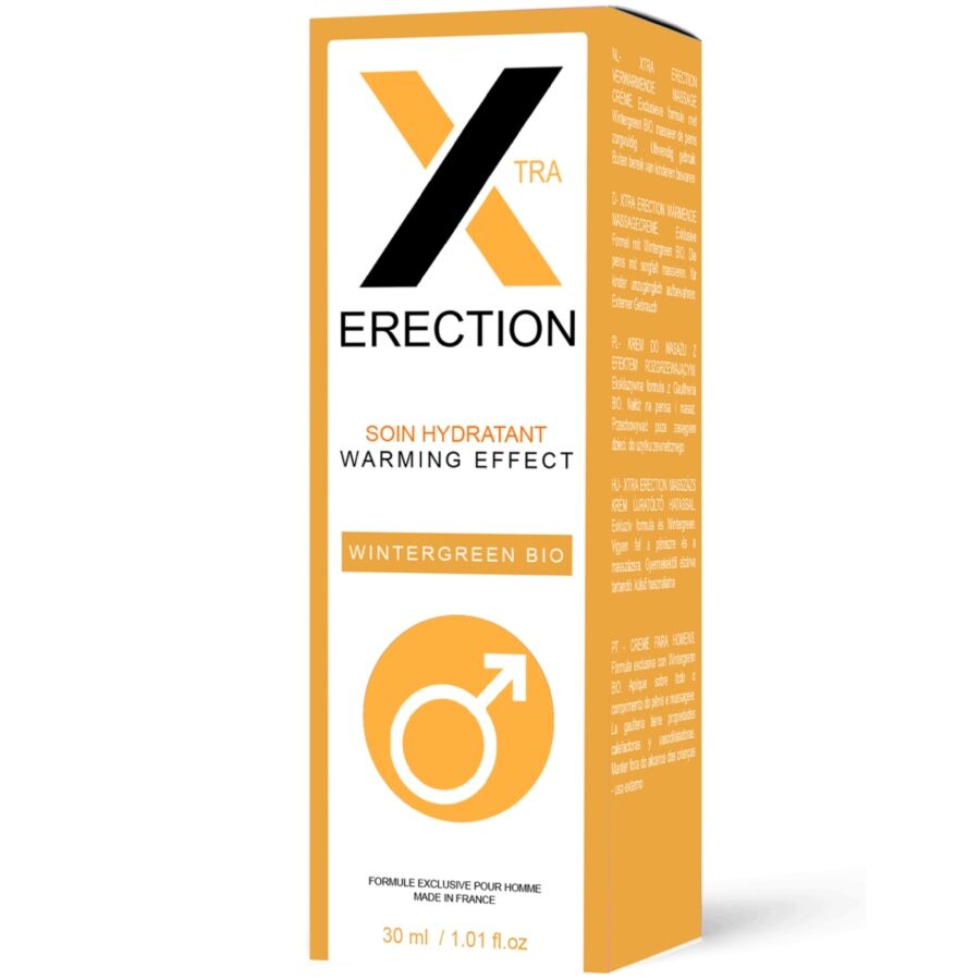 RUF - X ERECTION HEAT EFFECT ERECTION CREAM 30 ML - My naughty haven #