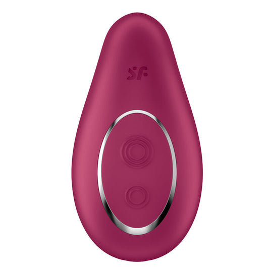 SATISFYER - DIPPING DELIGHT LAY-ON VIBRATOR RED - My naughty haven #