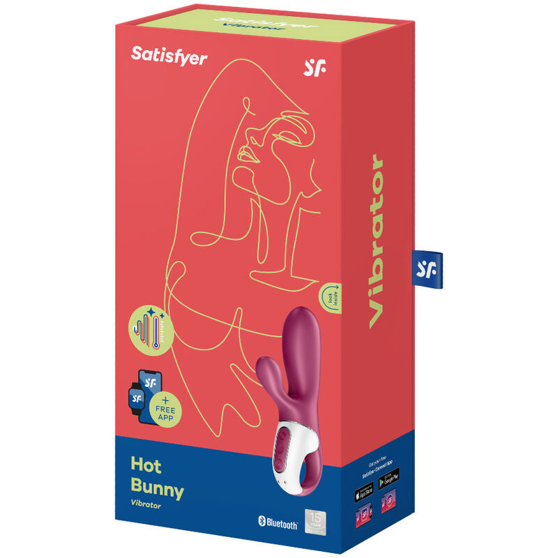 SATISFYER - HOT BUNNY GSPOT VIBRATOR - My naughty haven #