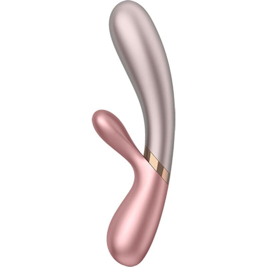 SATISFYER - HOT LOVER VIBRATOR ROSE & BEIGE - My naughty haven #
