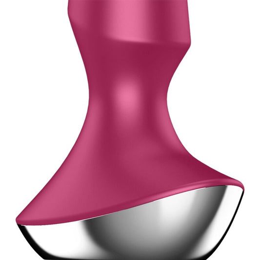 SATISFYER - PLUG ILICIOUS 2 PLUG VIBRATOR BERRY - My naughty haven #