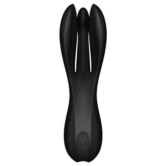 SATISFYER - THREESOME 2 VIBRATOR BLACK - My naughty haven #