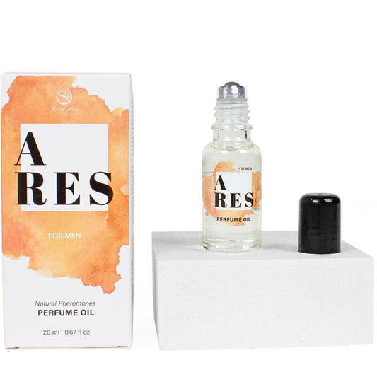 SECRETPLAY - ARES NATURAL PERFUME PHEROMONES IN OIL FOR MEN 20 ML - My naughty haven #