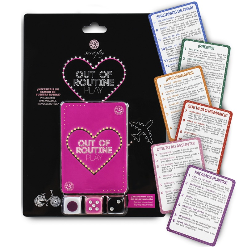 SECRETPLAY - GAME CHANGE YOUR ROUTINE OUT OF ROUTINE VERSION (ES/EN) - My naughty haven #