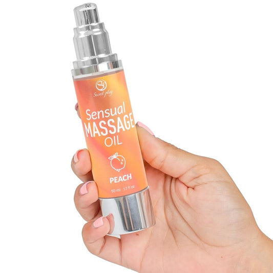 SECRETPLAY - PEACH MASSAGE OIL - My naughty haven #
