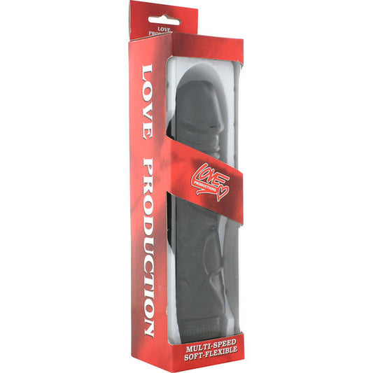 SEVEN CREATIONS - PERFECT PLEASURES BLACK VIBRATOR 22 CM - My naughty haven #