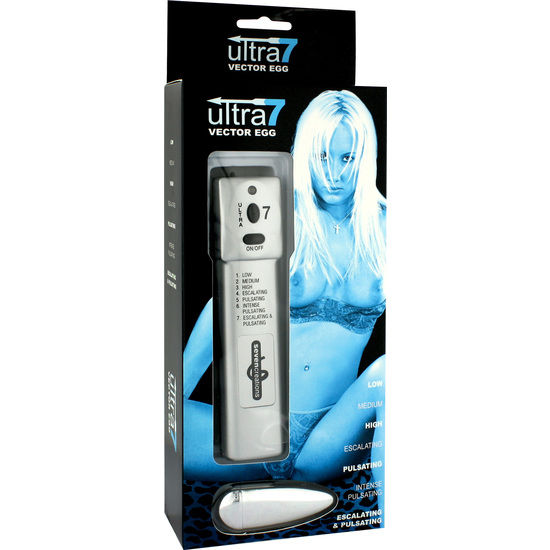 SEVEN CREATIONS - ULTRA 7 VECTOR VIBRATING EGG - My naughty haven #