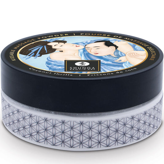 SHUNGA - EDIBLE COCONUT MASSAGE POWDER KIT - My naughty haven #