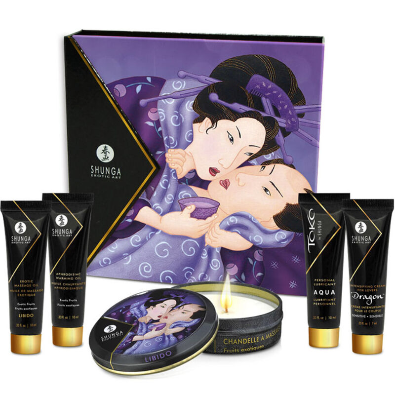 SHUNGA - SECRET GEISHA КОМПЛЕКТ ЕКЗОТИЧНИ ПЛОДОВЕ