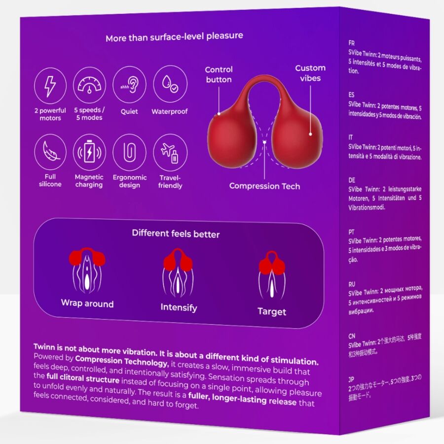 SNAIL VIBE - TWINN CHERRY FINGER VIBRATOR - My naughty haven #