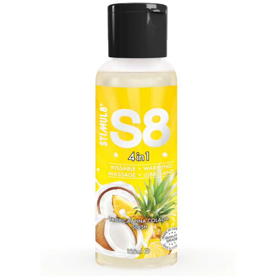 STIMUL8 - S8 4 IN 1 PINA COLADA DESSERT LUBRICANT 125 ML - My naughty haven #