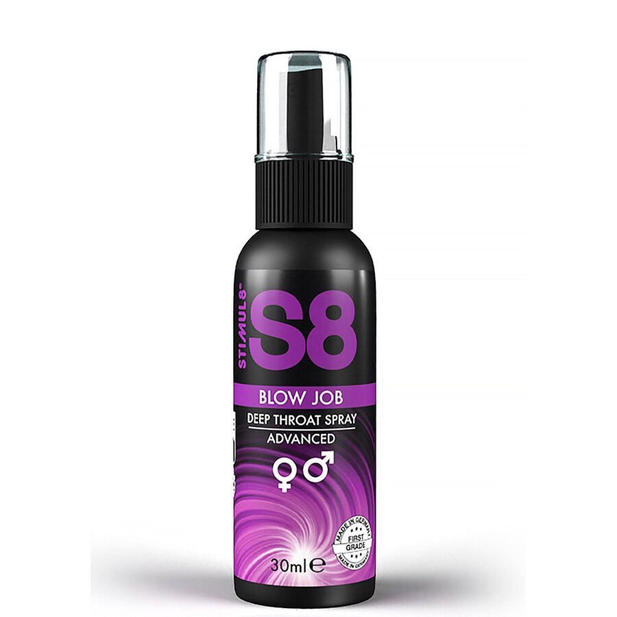 STIMUL8 - S8 BLOW JOB SPRAY DEEP THROAT 30 ML - My naughty haven #