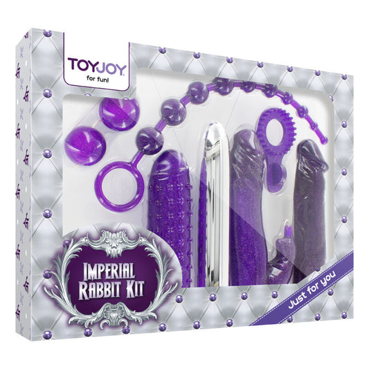 TOYJOY - IMPERIAL RABBIT KIT PURPLE - My naughty haven #