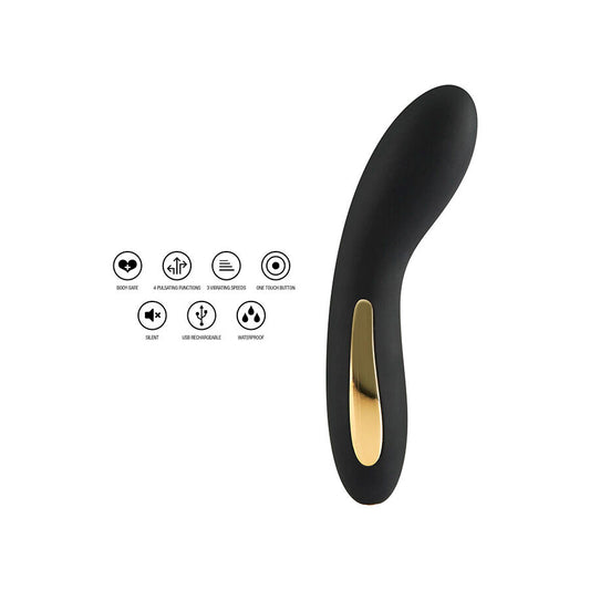 TOYJOY - LUMINATE LIGHT VIBRATOR BLACK - My naughty haven #