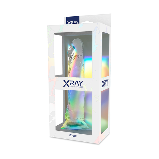 X RAY - CLEAR COCK 21 CM -O- 4 CM - My naughty haven #