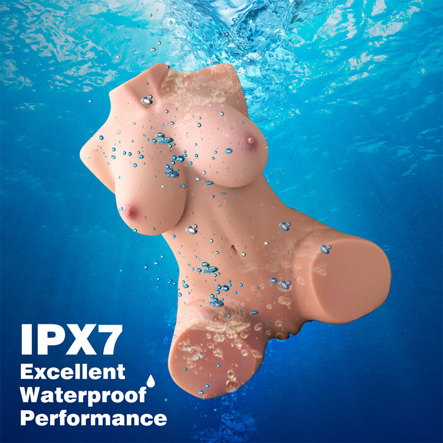 XISE - РЕАЛИСТИЧЕН ВИБРИРАЩ ЖЕНСКИ ТОРС DANIA THRUSTING 52 CM