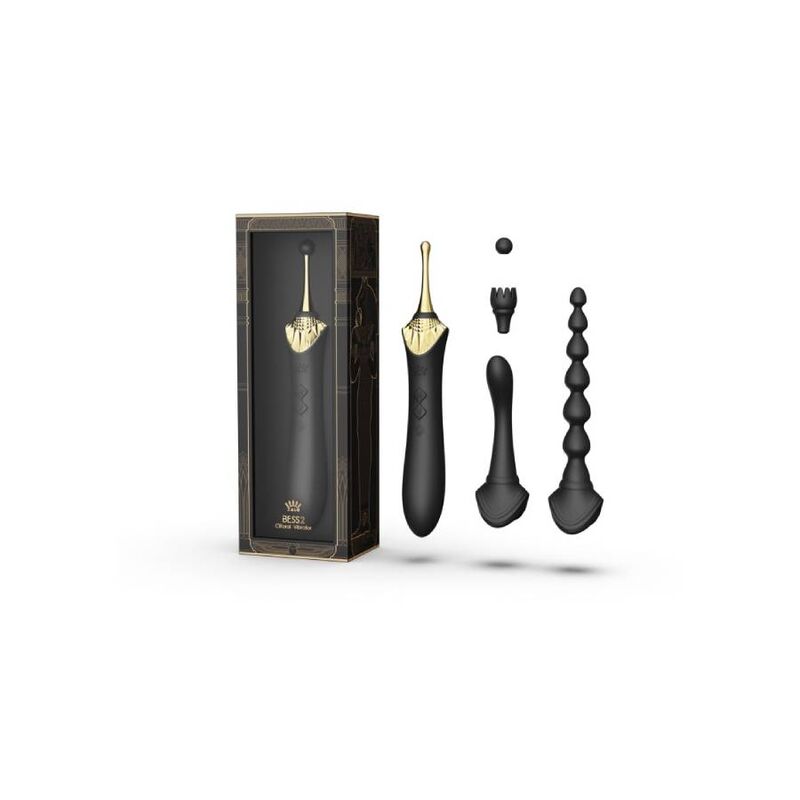ZALO - BESS 2 CLITORAL MASSAGER BLACK - My naughty haven #