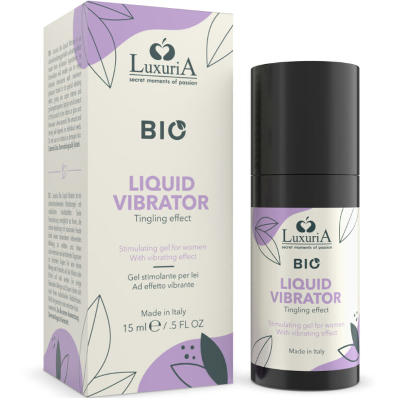 Intimateline Luxuria - Био стимулиращ гел за жени с вибриращ ефект, 15 мл
