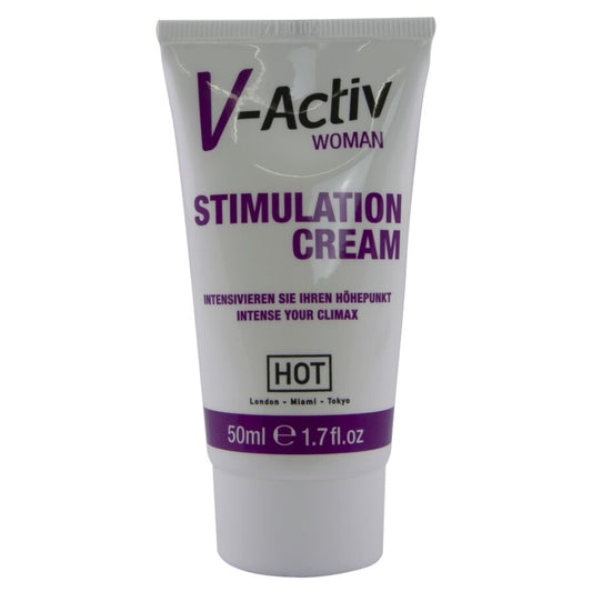 Hot - Стимулиращ крем за жени V-Activ, 50 мл