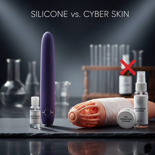 Silicone vs. Cyber Skin: The Science Behind Your Pleasure Choice
