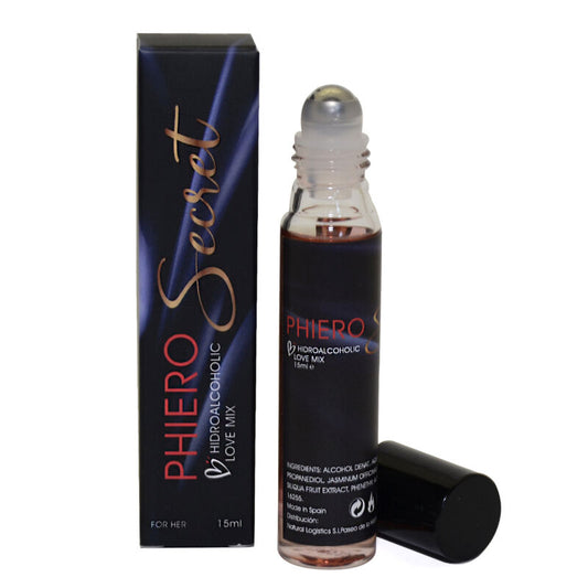500 COSMETICS - PHIERO SECRET NATURAL ODORLESS COMBINATION FEMALE SEX HORMONES 15 ML - My naughty haven #