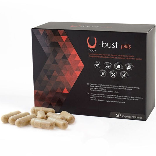 500 COSMETICS - U-BUST BREAST ENLARGEMENT CAPSULES - 60 CAPSULES - My naughty haven #
