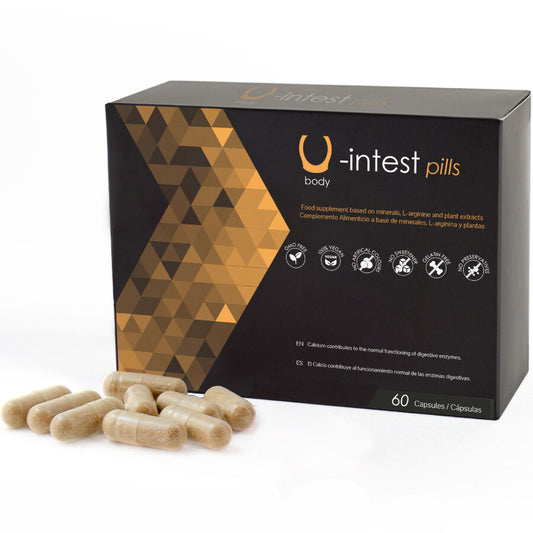 500 COSMETICS -U-INTEST CAPSULES TO PREVENT HEMORRHOIDS - 60 CAPSULES - My naughty haven #