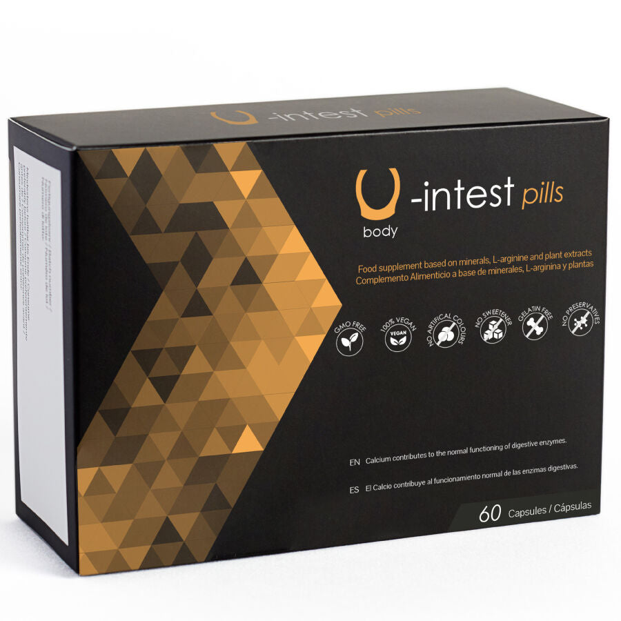500 COSMETICS -U-INTEST CAPSULES TO PREVENT HEMORRHOIDS - 60 CAPSULES - My naughty haven #