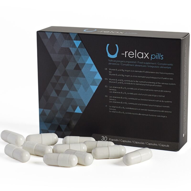 500 COSMETICS - U-RELAX CAPSULES RELAXATION AND ANXIETY REDUCTION - 30 CAPSULES. - My naughty haven #