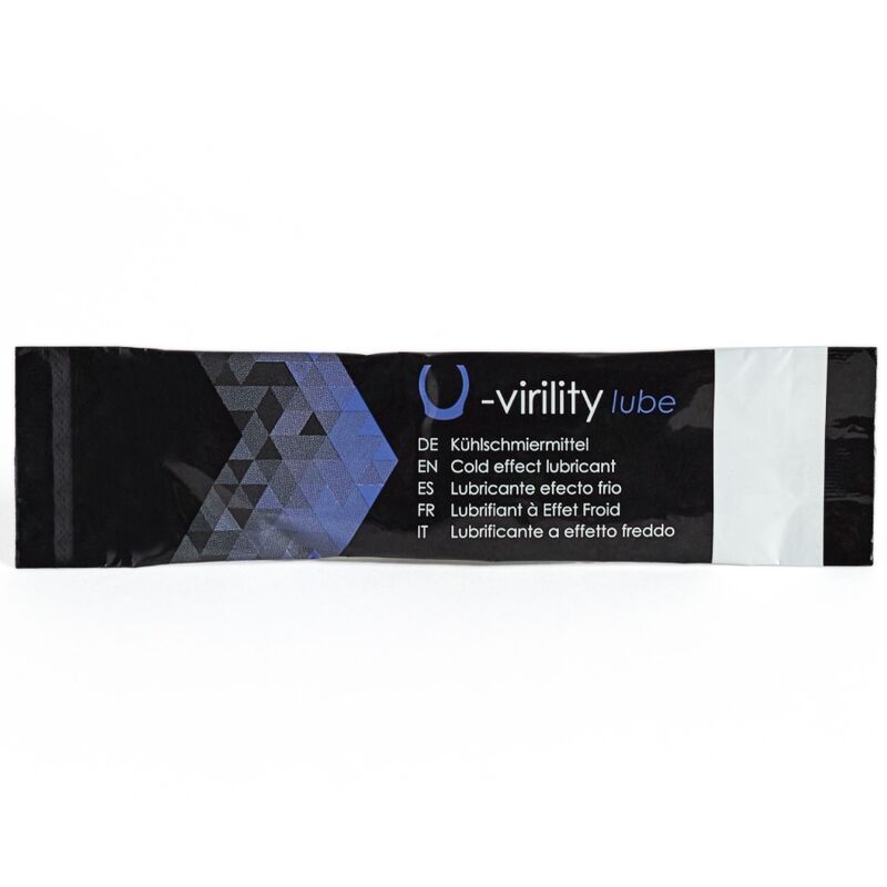 500 COSMETICS - U-VIRILITY LUBE COLD EFFECT LUBRICANT 10 X 5 ML - My naughty haven #