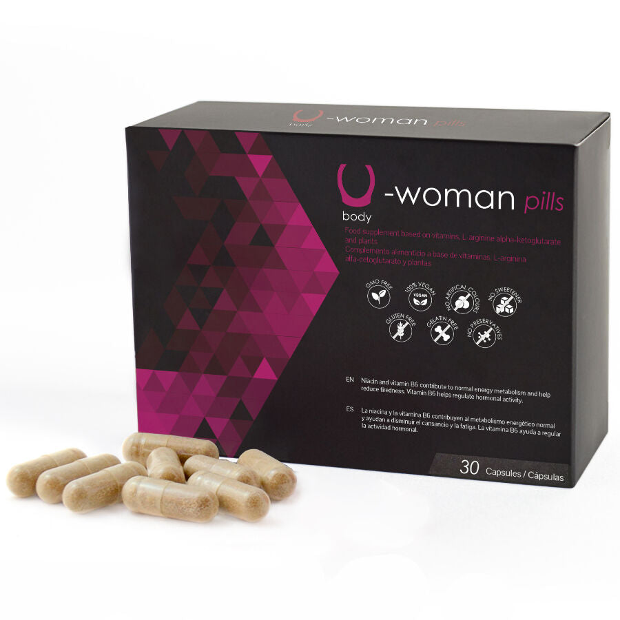 500 COSMETICS - U-WOMAN INCREASE FEMALE LIBIDO - 30 CAPSULES - My naughty haven #