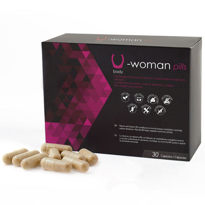 500 COSMETICS - U-WOMAN INCREASE FEMALE LIBIDO - 30 CAPSULES - My naughty haven #