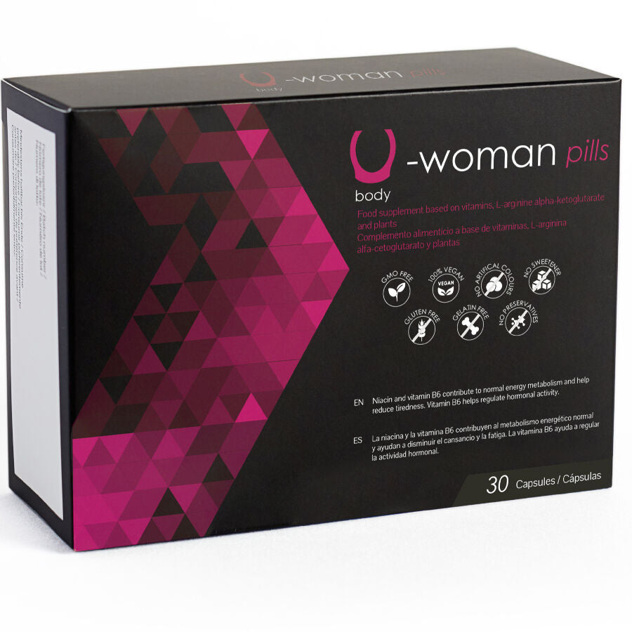 500 COSMETICS - U-WOMAN INCREASE FEMALE LIBIDO - 30 CAPSULES - My naughty haven #