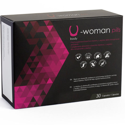 500 COSMETICS - U-WOMAN INCREASE FEMALE LIBIDO - 30 CAPSULES - My naughty haven #
