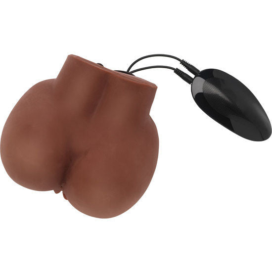 ACT - BIG ASS REALISTIC MASTURBATOR WITH BROWN VIBRATOR - My naughty haven #