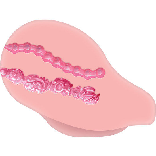ACT - РЕАЛИСТИЧЕН МАСТУРБАТОР С ГОЛЯМ ЗАДЕН ГУБ С ВИБРАТОР