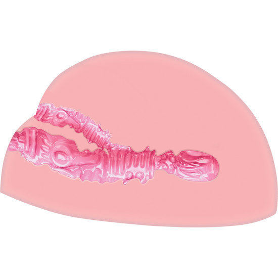 ACT - Реалистичен мастурбатор с вибрация за двоен кеф – Вагинален и Анален