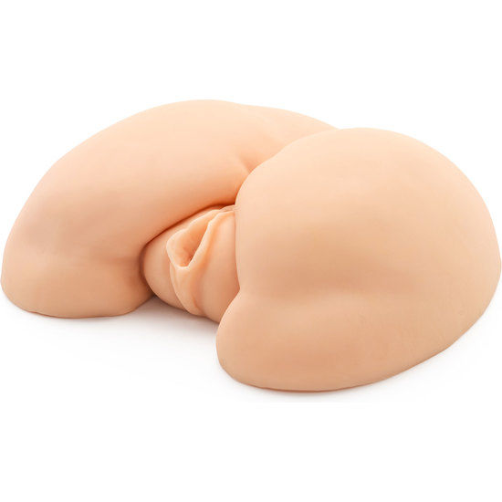 ACT - Реалистичен мастурбатор с вибрация за двоен кеф – Вагинален и Анален