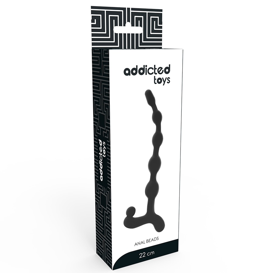 ADDICTED TOYS - ANAL BALLS 22 CM BLACK - My naughty haven #