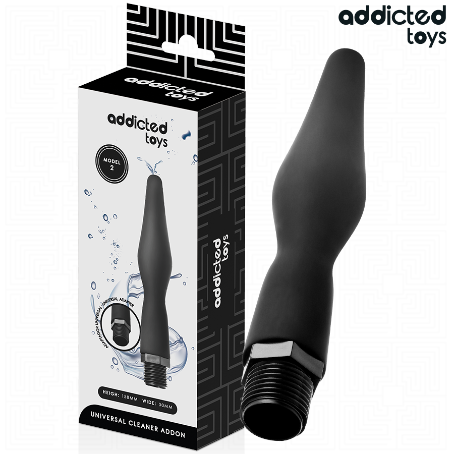 ADDICTED TOYS - ANAL CLEANER WITH UNIVERSAL ADAPTER MODEL 2 - My naughty haven #